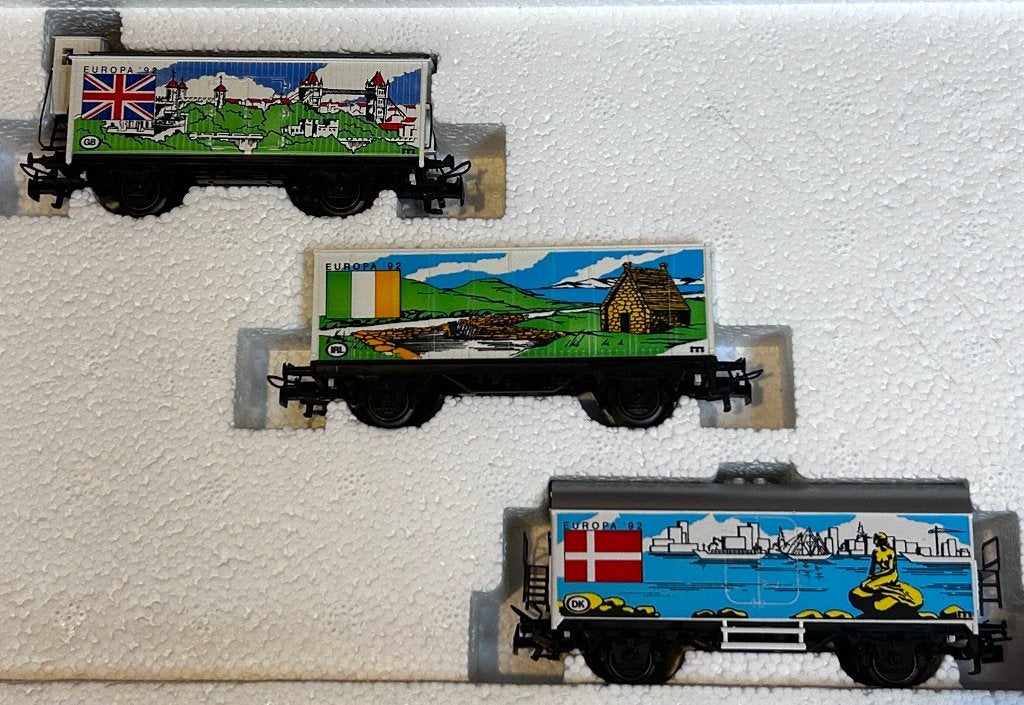 3405. Coffret Europa 92-D H0 Märklin., Hobby & Loisirs créatifs, Trains miniatures | HO, Enlèvement ou Envoi, Comme neuf, Wagon
