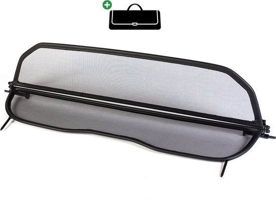 Windscherm Peugeot 207 CC (2006–2015) + luxe opbergtas Zwart, Ophalen of Verzenden