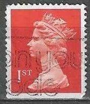 Grande-Bretagne 1990 - Yvert 1474b - Reine Elisabeth (ST), Envoi, Affranchi