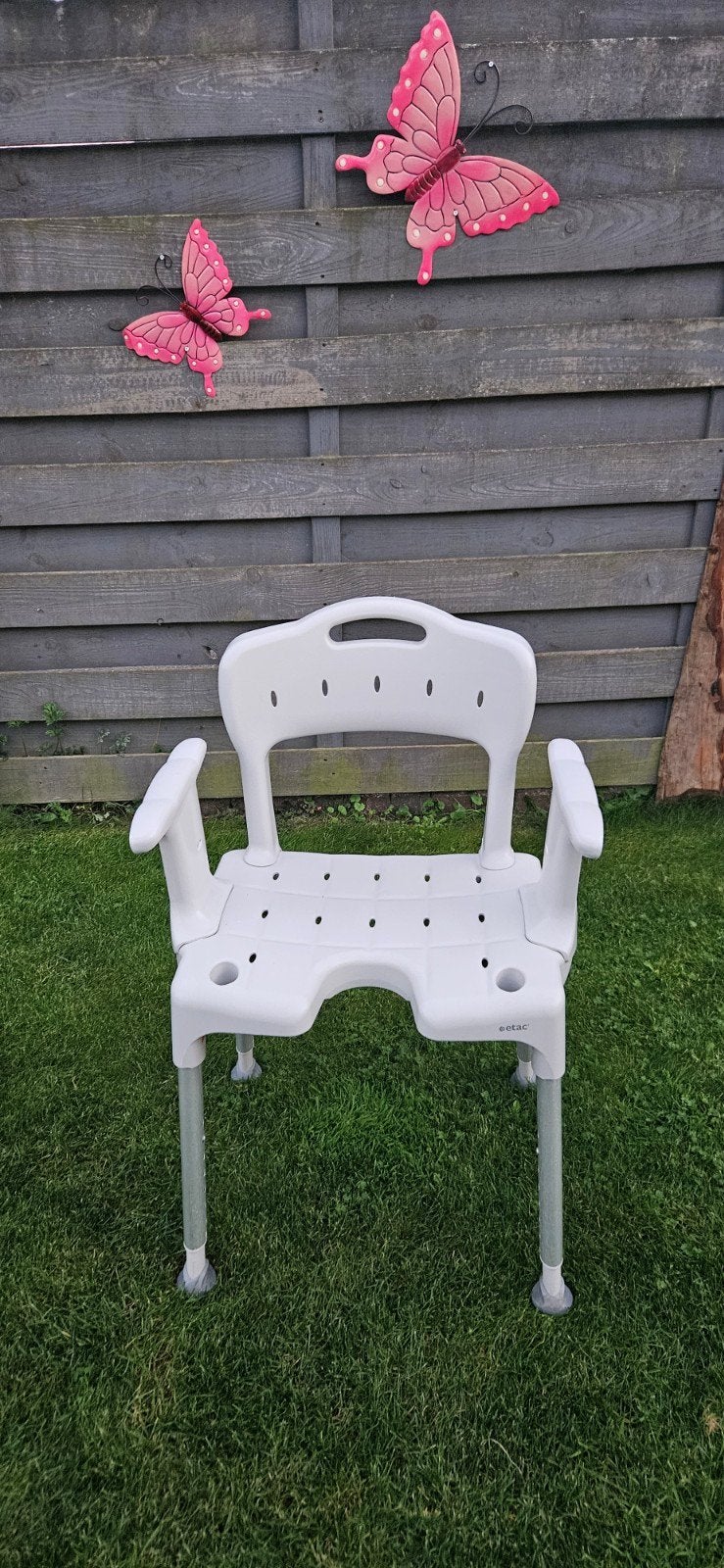 etac douchestoel, Diversen, Ophalen