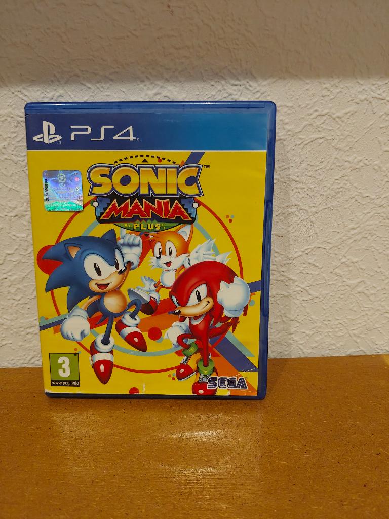 Sonic Mania Plus Playstation 4, Gebruikt, Ophalen of Verzenden, Platform, 3 spelers of meer