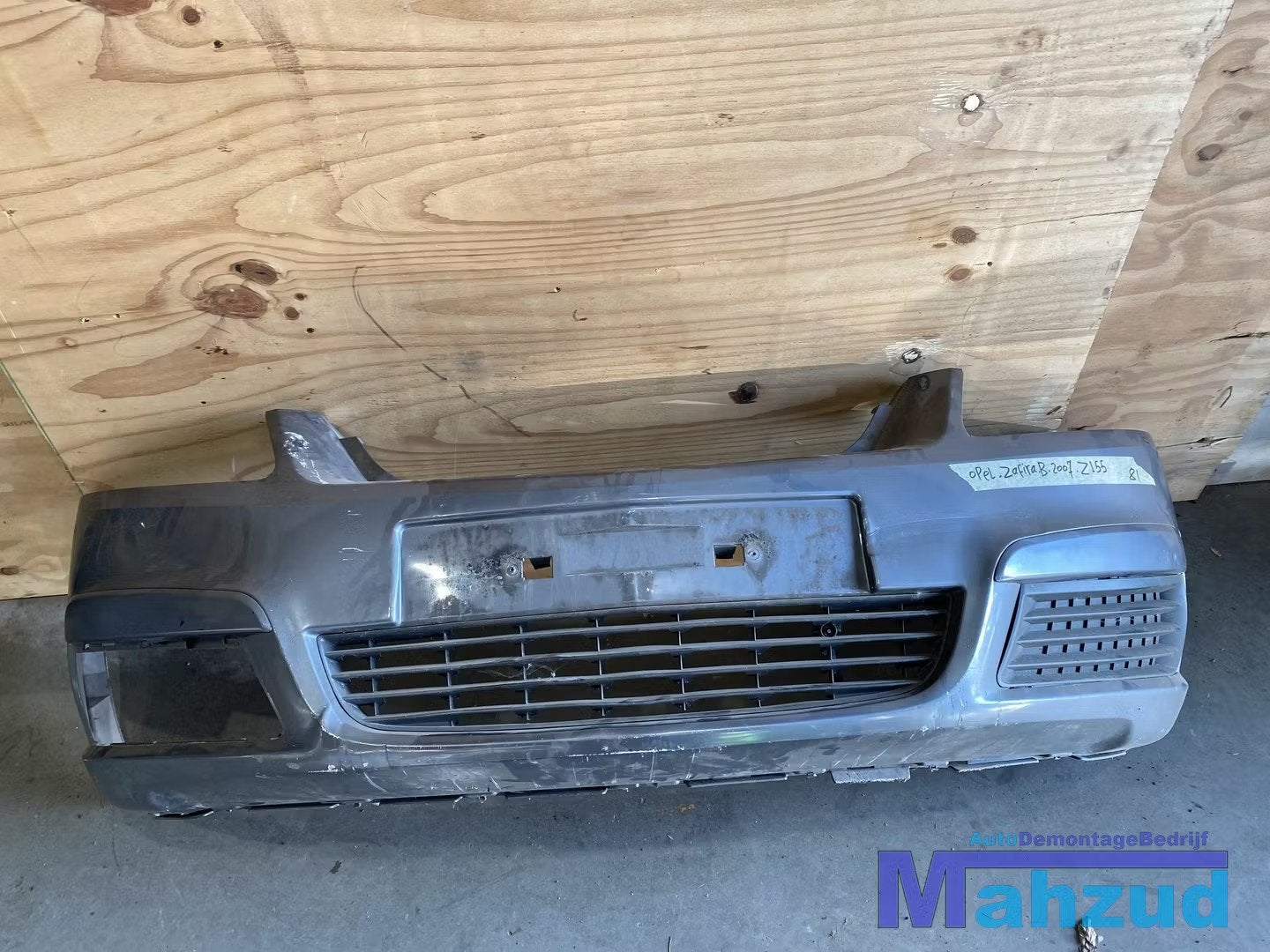 OPEL ZAFIRA B GRIJS Z155 Voorbumper 2005-2011, Pare-chocs, Opel Automobile GmbH, Avant, Opel