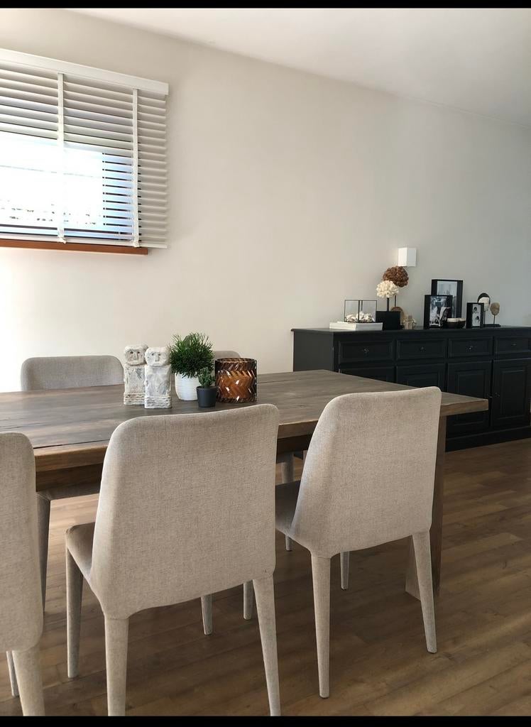 Massief houten eetafel 300 x 100 cm, Huis en Inrichting, Tafels | Eettafels, Ophalen, 100 tot 150 cm, 200 cm of meer, Zo goed als nieuw