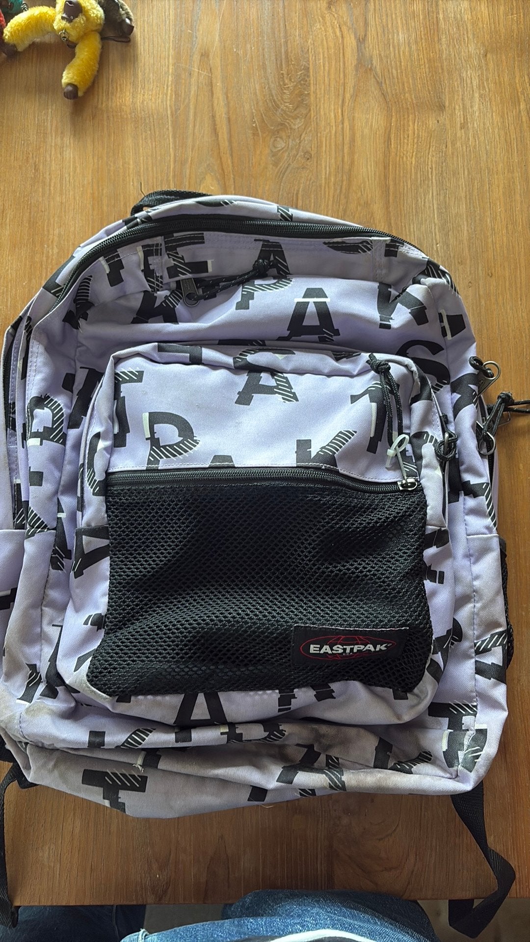 Eastpak Pinnacle paarse boekentas, Handtassen en Accessoires, Tassen | Rugtassen, Ophalen of Verzenden, Gebruikt, Eastpak