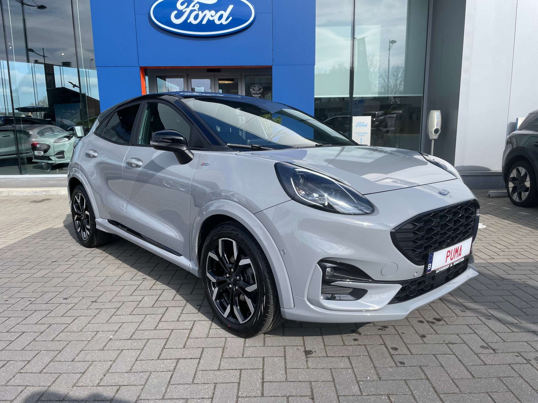 Ford Puma Ecoboost ST-Line MHEv 125 PK Automaat, Argent ou Gris, Achat, Puma, Entreprise