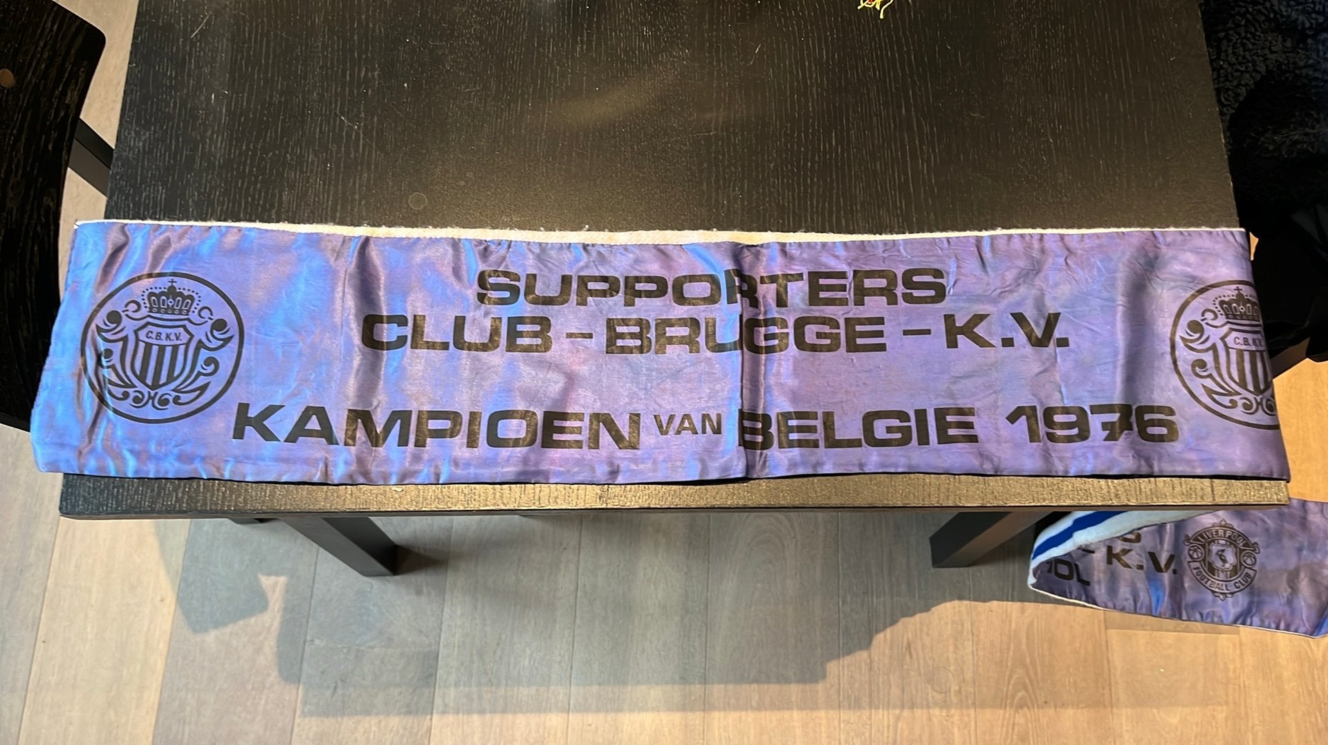 Club Brugge supportersjaal 1976, Enlèvement, Utilisé