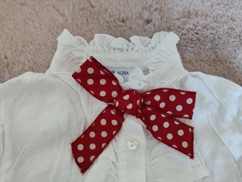 Monnalisa blouse, Kinderen en Baby's, Meisje, Overhemd of Blouse, Ophalen of Verzenden, Zo goed als nieuw