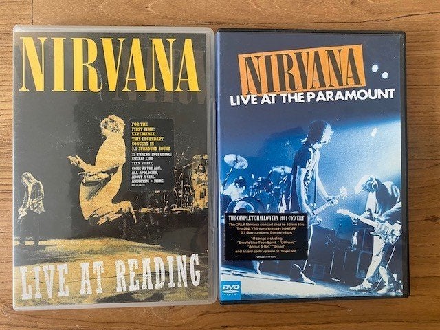 Nirvana Live DVD Set (2), Enlèvement ou Envoi, Comme neuf, Alternatif