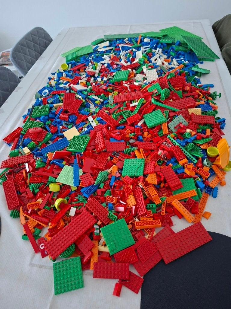 Groot Vintage Lot Lego Van 33,4 kg en toebehoren, Kinderen en Baby's, Ophalen, Gebruikt, Lego, Inclusief accessoires