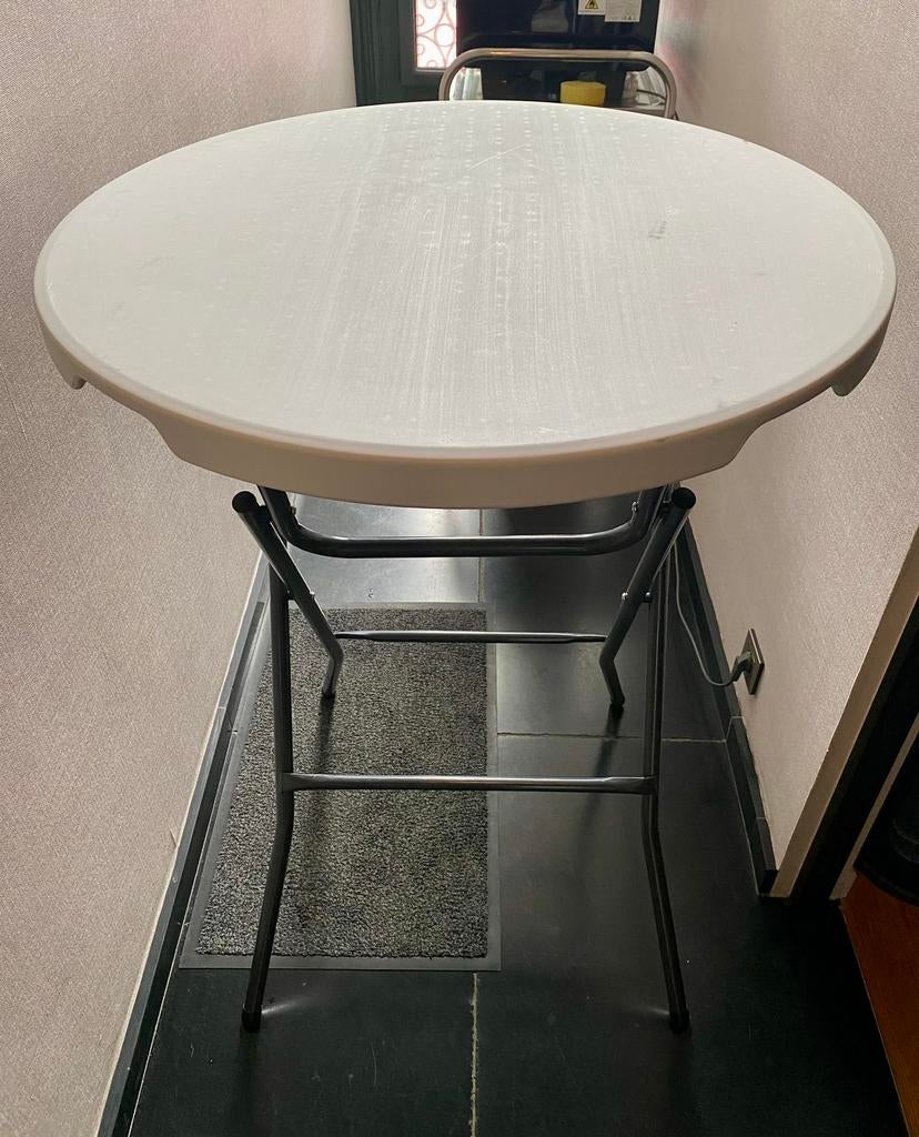 Table haute à cocktails, Maison & Meubles, Tables | Tables mange-debout, Enlèvement, Comme neuf