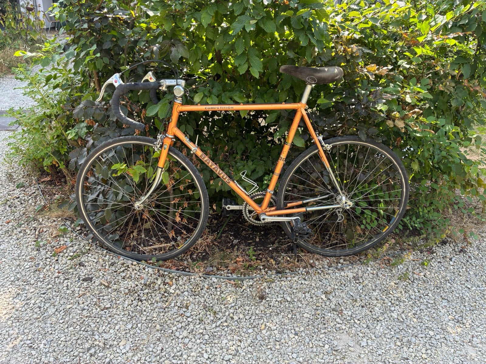 Retrokoersfiets, Fietsen en Brommers, Fietsen | Racefietsen, Gebruikt, Heren, Batavus, 10 tot 15 versnellingen, 28 inch, Velgrem