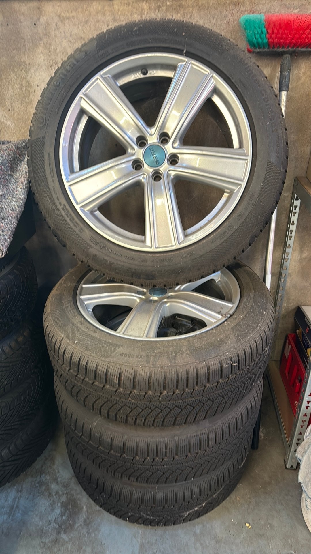 Kit hiver volvo xc60 500€, Enlèvement, Pneu(s)