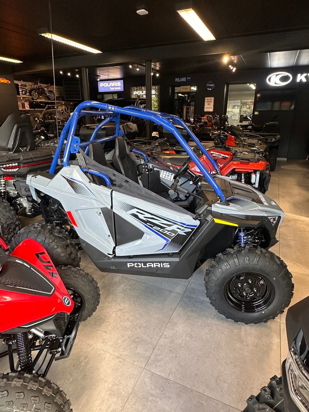 Nieuwe Polaris RZR 200 kinderbuggy, 11 kW of minder, 200 cc, 1 cilinder