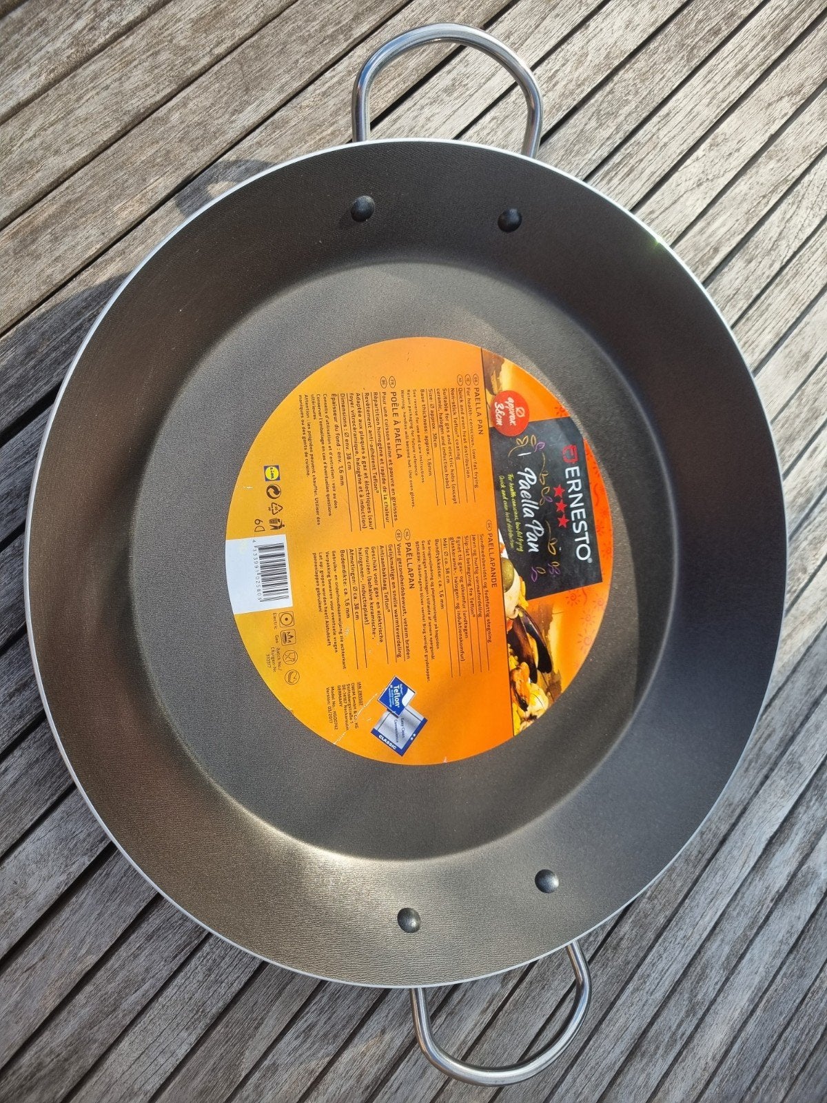 Nieuw! Paella pan ø38cm, Enlèvement, Neuf