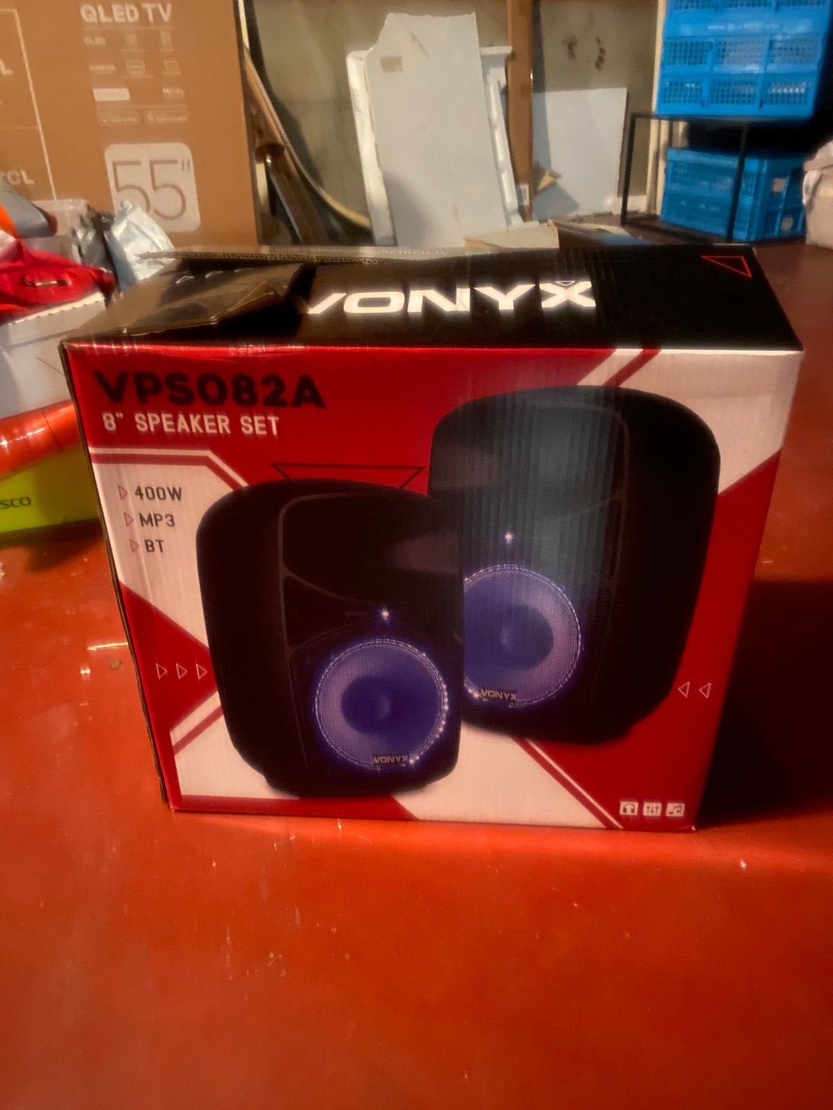 Speaker Vonyx VPS082A, Party speaker, Zo goed als nieuw, Lichteffecten, Ophalen