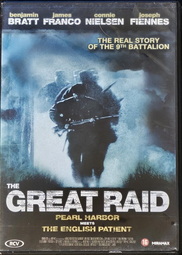 The Great Raid (2005), Cd's en Dvd's, Dvd's | Drama, Ophalen of Verzenden, Zo goed als nieuw, Waargebeurd drama