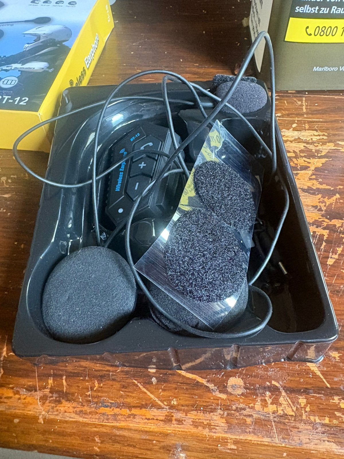 Helm interkom, Ophalen, Gebruikt