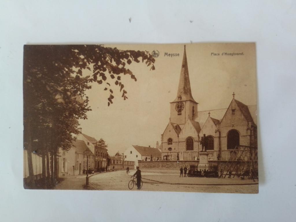MEISE 1911 MEYSSE PLACE D'HOOGHVORST, Envoi, Avant 1920, Affranchie, Brabant Flamand