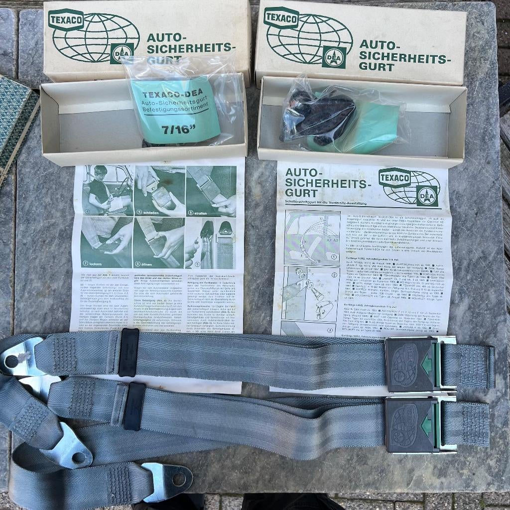 Kit courroies VW NOS Texaco pour Beetle de 1965 et plus tôt, Enlèvement ou Envoi, Comme neuf