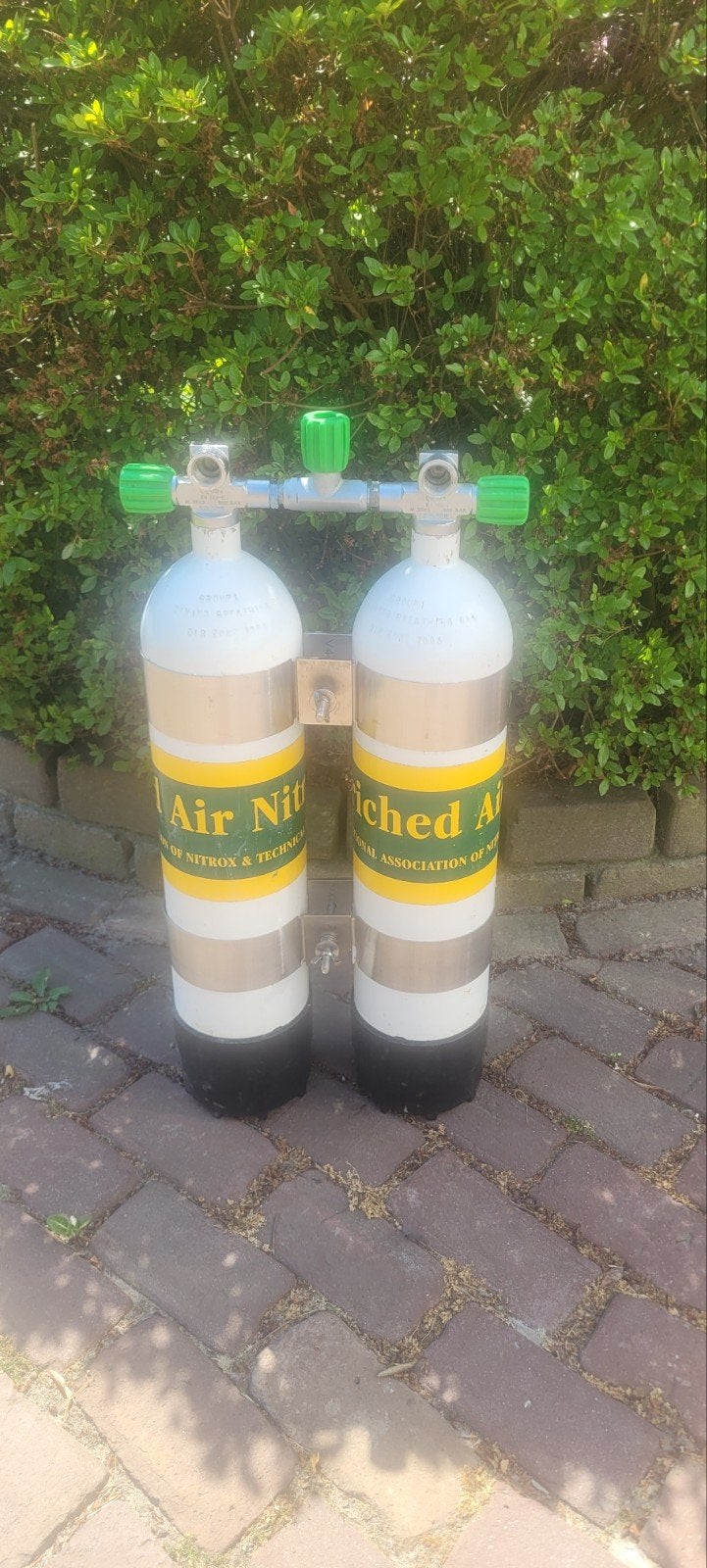 Bouteille de plongée Double 7 Nitrox avec nouvelle homologat, Enlèvement, Bouteille de plongée