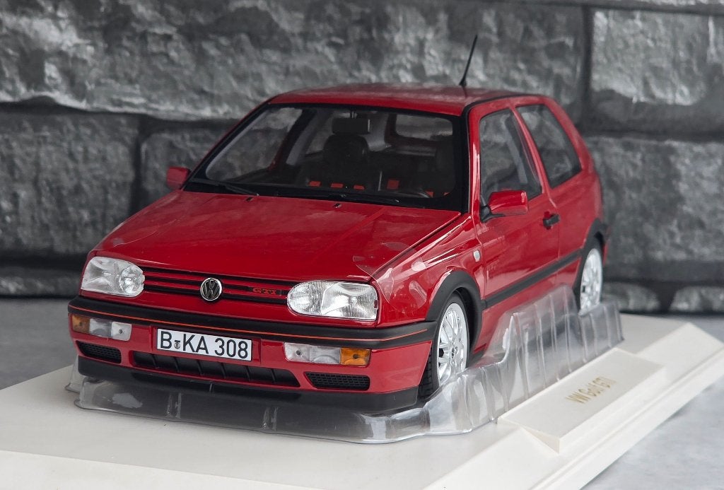 Vw Volkswagen golf 3 GTI 20ème anniversaire Red 1/18éme, Neuf, Enlèvement ou Envoi, Voiture, Norev