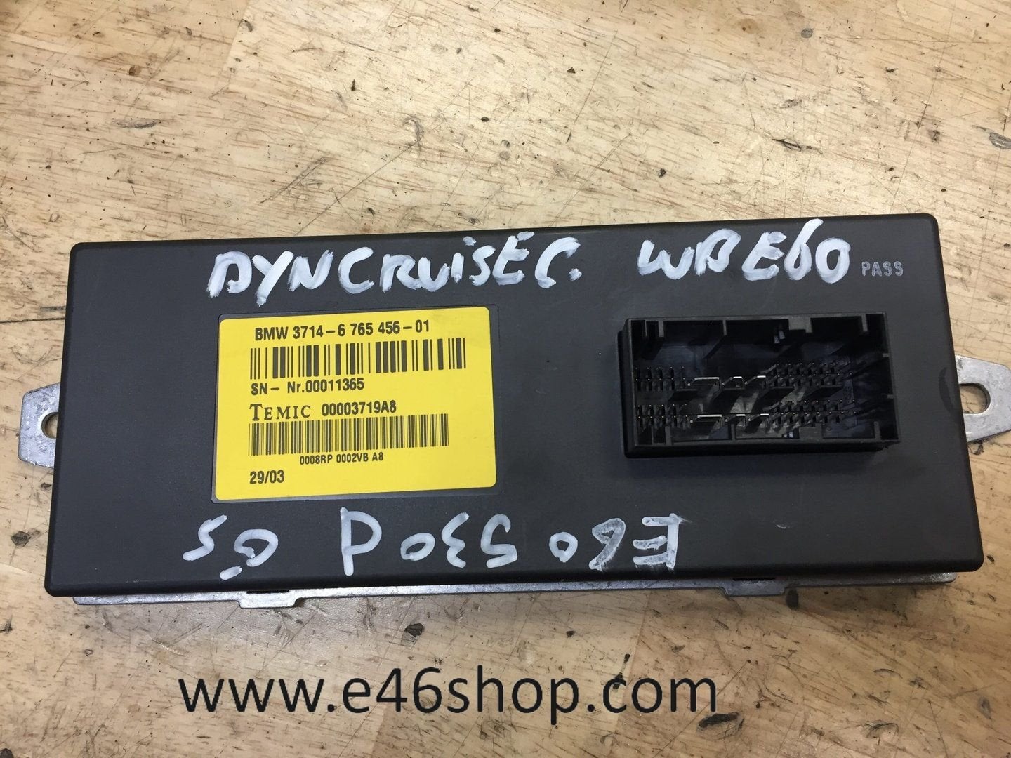 Cruise Controle module BMW E60 E61 oe 6765456, -, Utilisé, -, Enlèvement ou Envoi