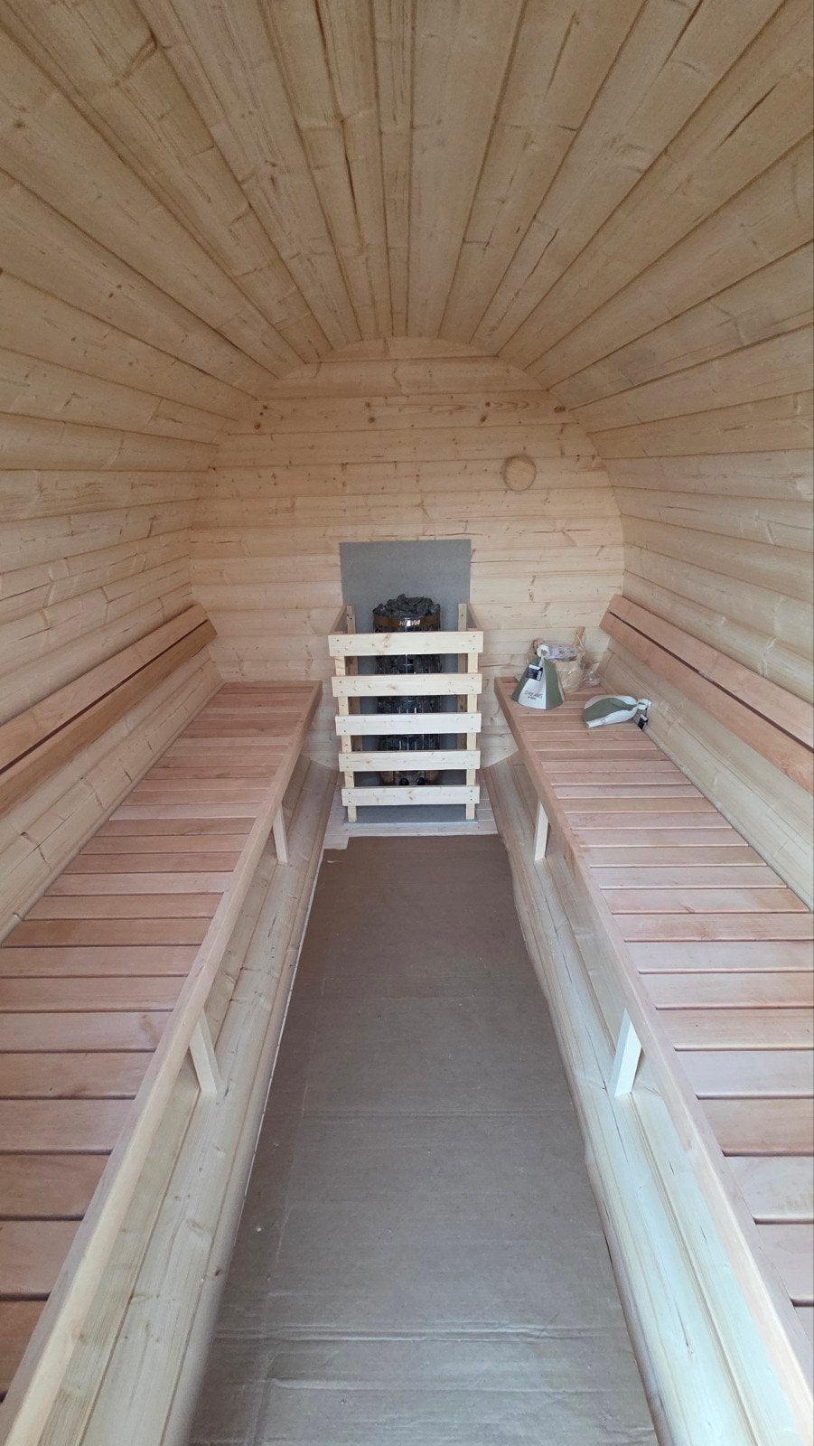 3M Barrel Sauna Gratis Levering en Plaatsing - 10% KORTING, Sport en Fitness, Sauna, Ophalen of Verzenden