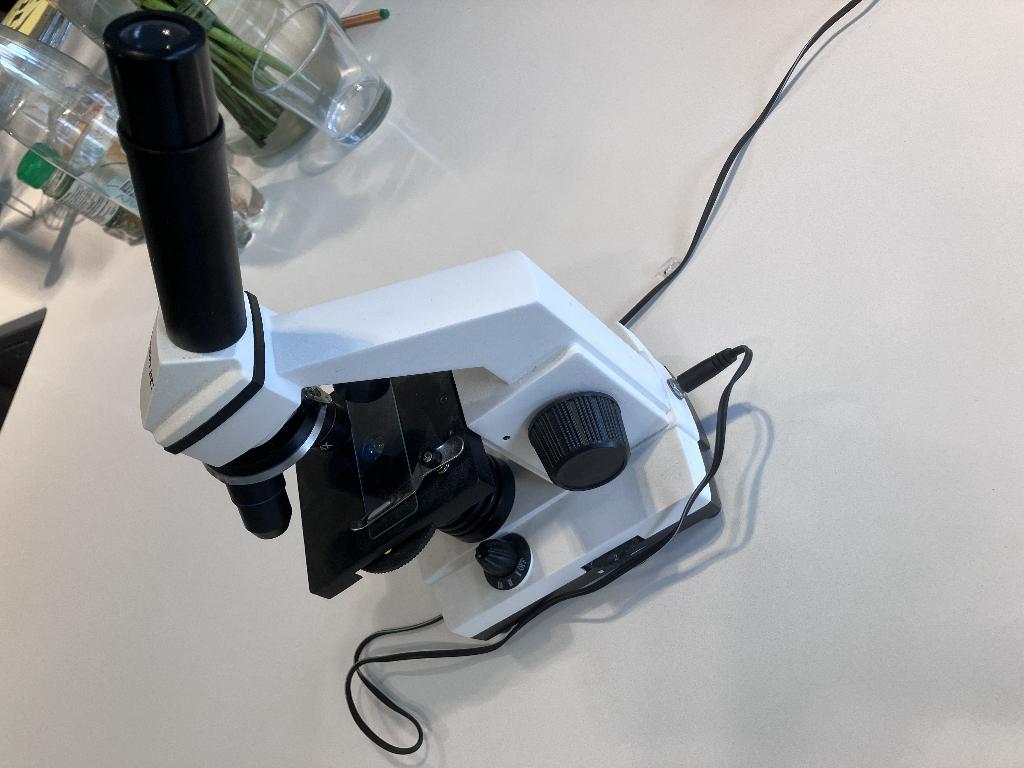 beginners microscoop BYOMIC 40X-1024X, Audio, Tv en Foto, Optische apparatuur | Microscopen, Gebruikt, Biologische microscoop