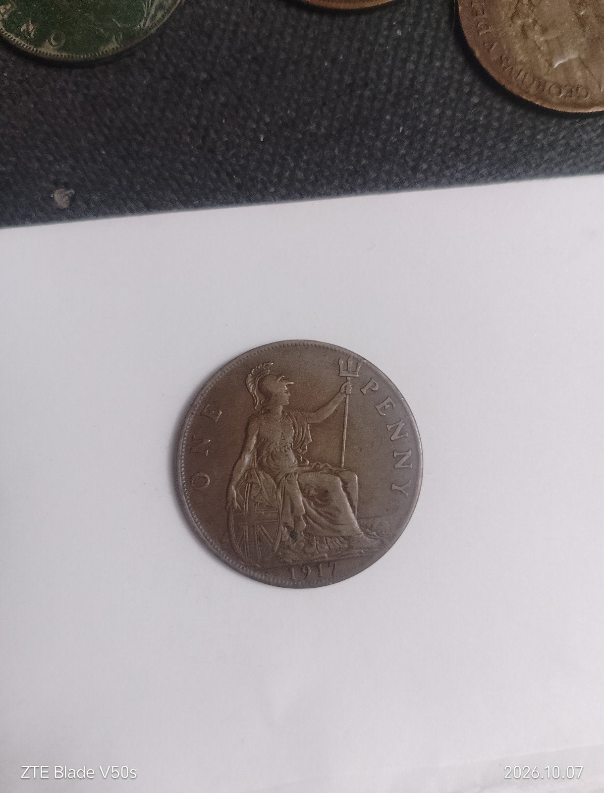 pièce de monnaie, Enlèvement ou Envoi