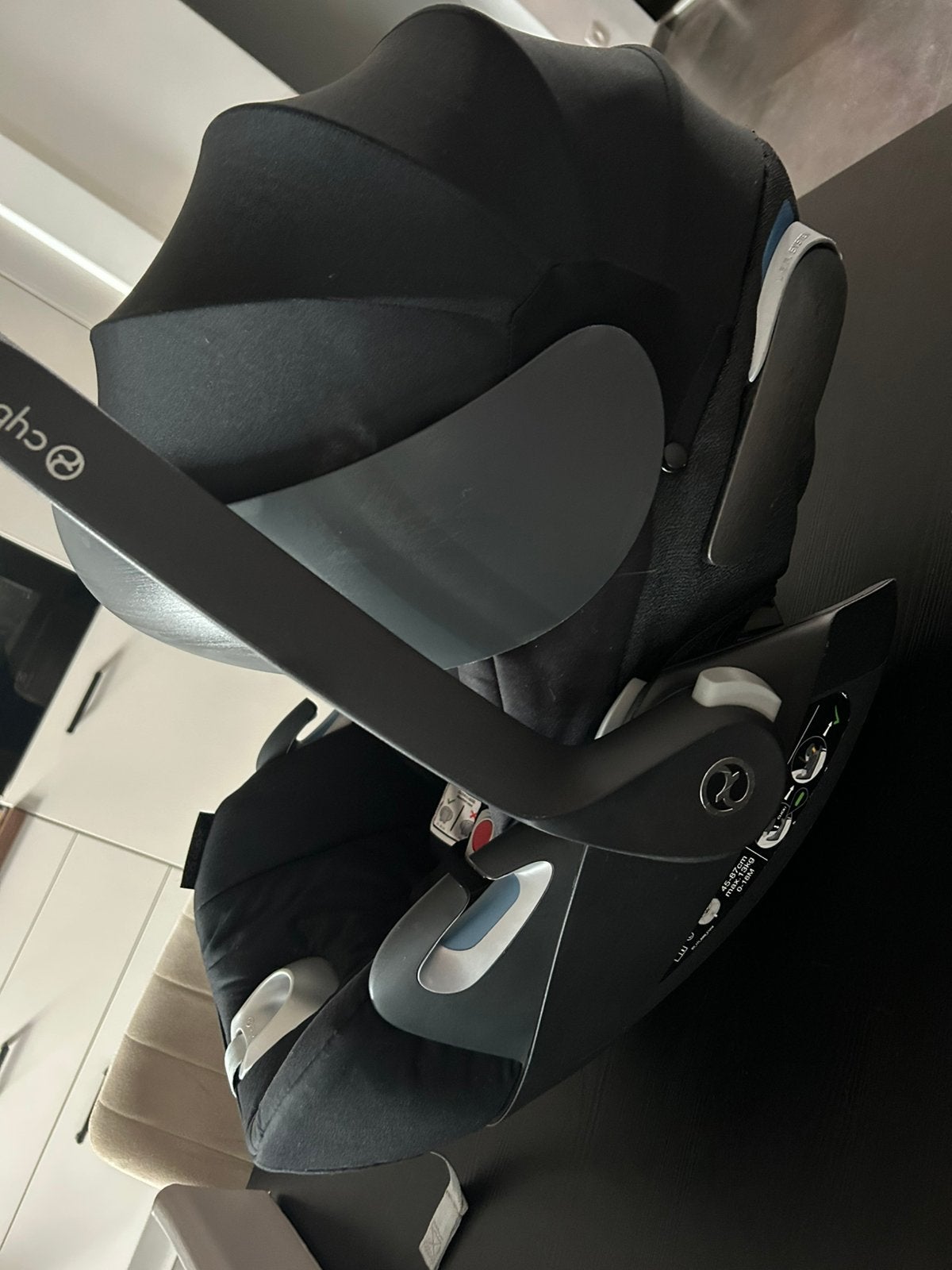 Cybex Cloud Z i-Size + adaptateurs Balios S, Enlèvement, Comme neuf