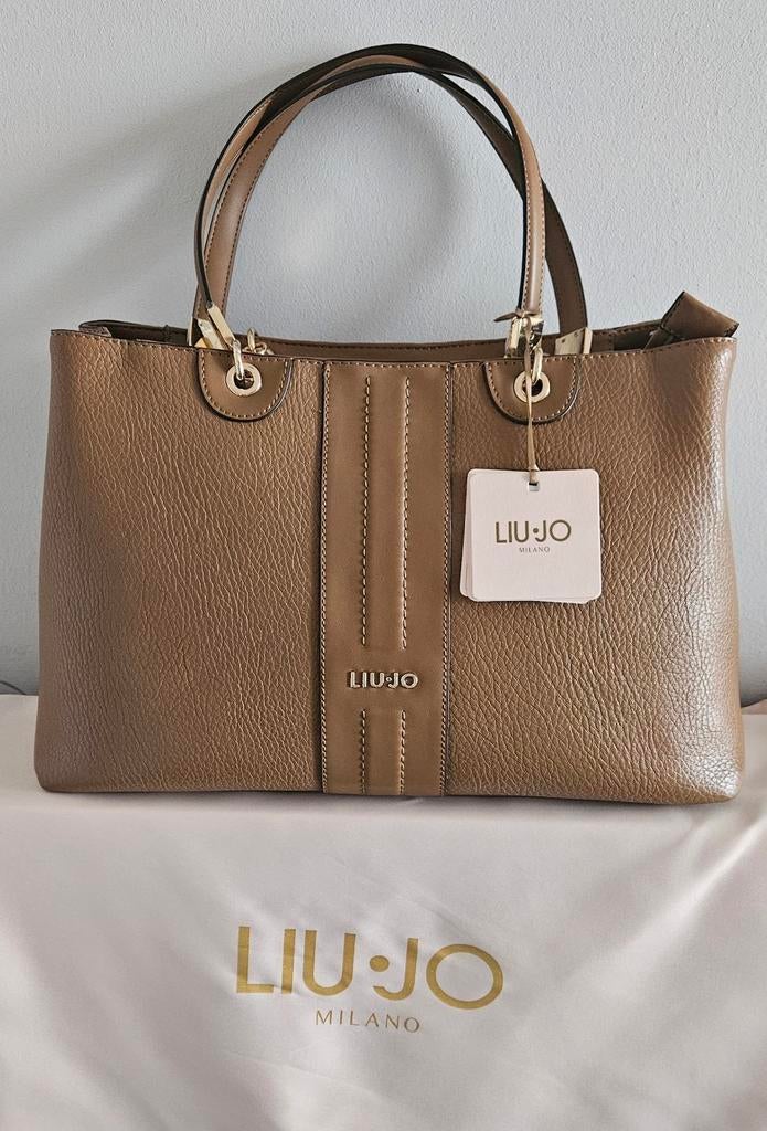 Splinternieuwe tote handtas Liu Jo, Handtassen en Accessoires, Tassen | Damestassen, Nieuw, Handtas, Bruin, Ophalen of Verzenden