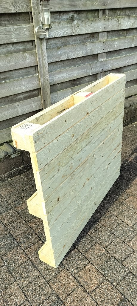 houten palletten, Doe-het-zelf en Bouw, Hout en Planken, Ophalen, Nieuw, Minder dan 200 cm, Pallet
