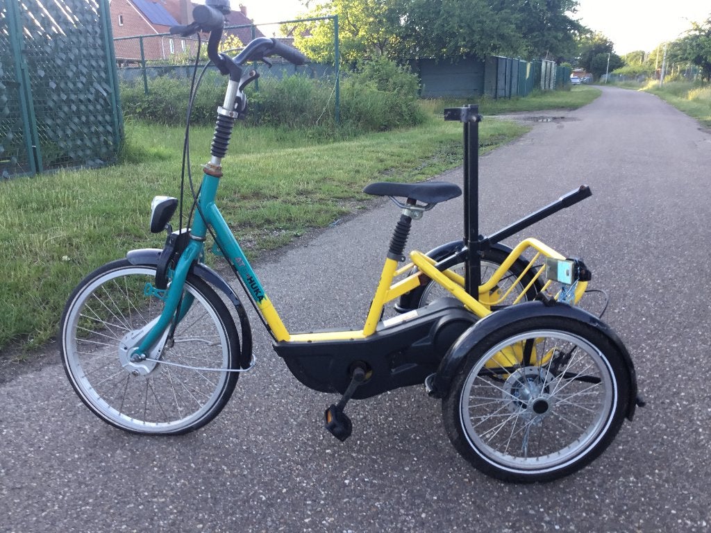 Fiets in onderdelen, Ophalen
