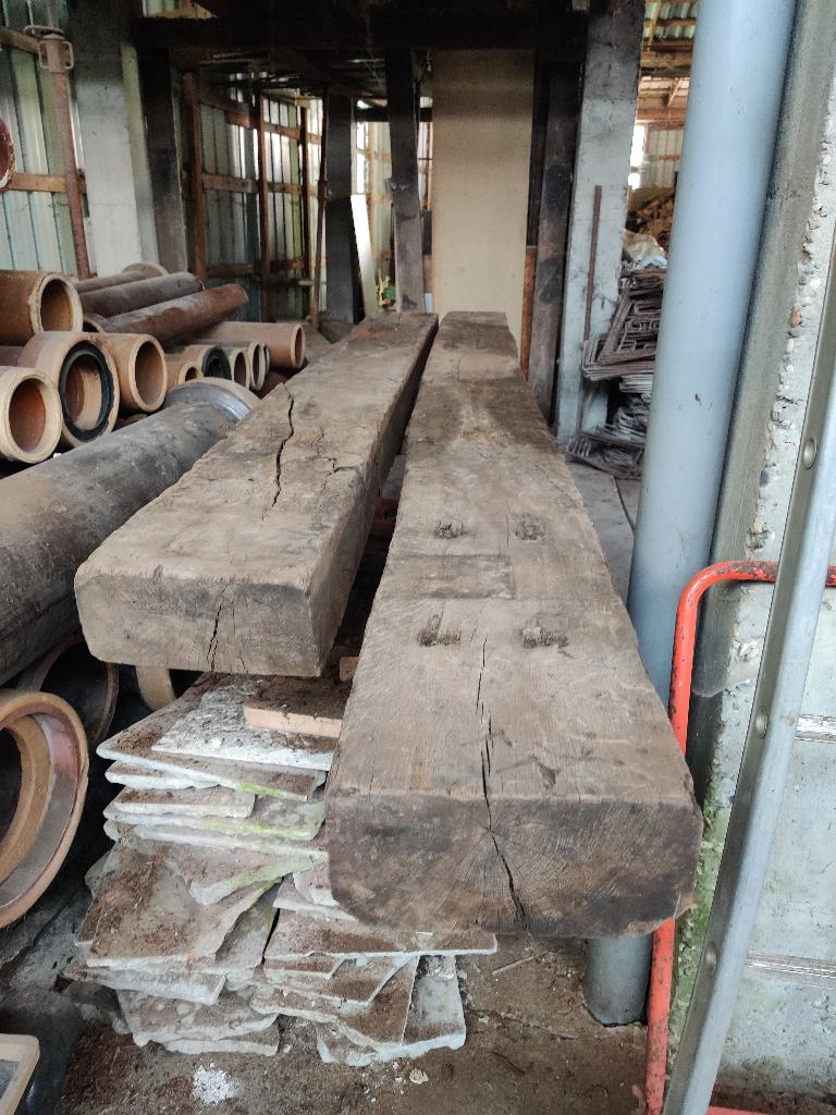 treinbilzen, Ophalen, Gebruikt, Hardhout, 250 cm of meer