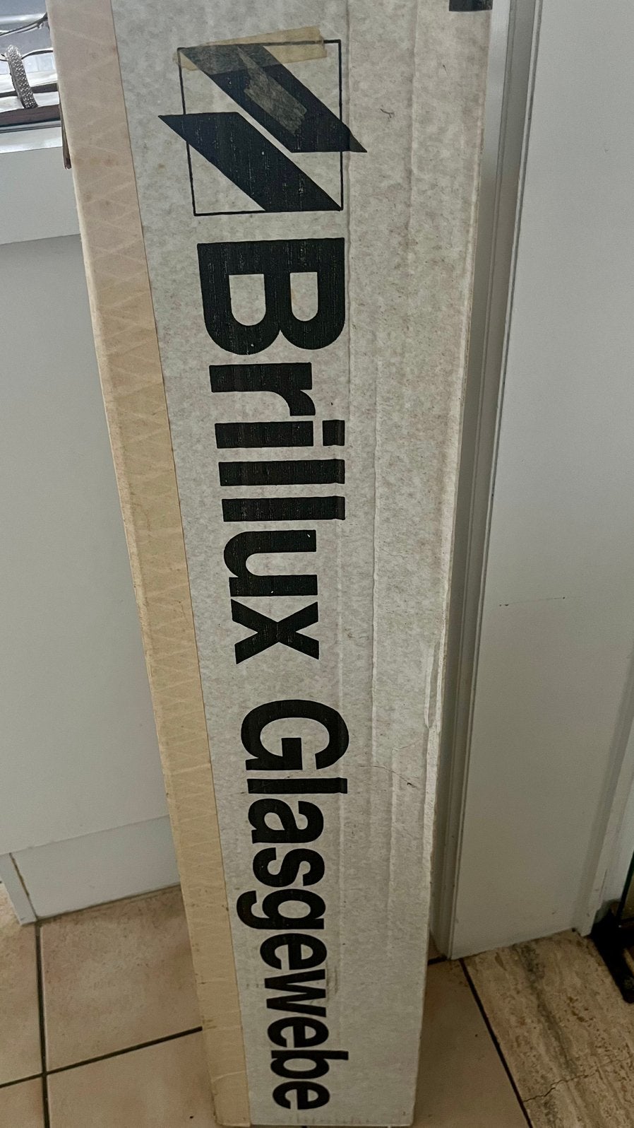 Fijn glasvezel behang breedte 1m +/- 25m merk Brillux, wit, Ophalen, Overige merken, Wit, Structuur