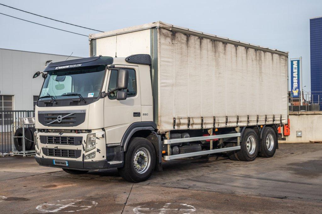 Volvo FM330-6x2-10 pneus/tires-intarder (bj 2011), Auto's, Automaat, Euro 5, Overige brandstoffen, Wit