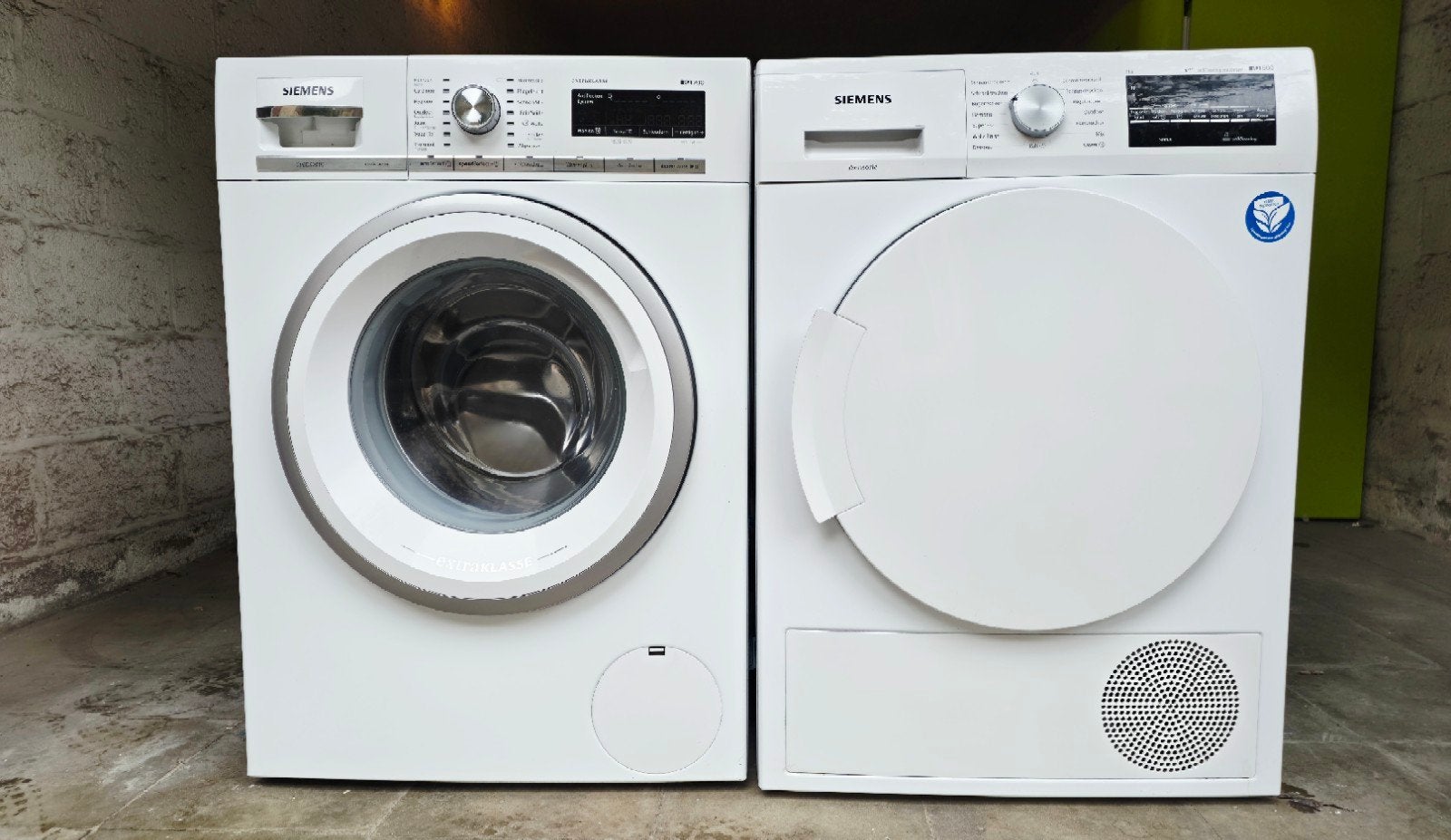 siemens lave linge IQ700 & seche linge IQ500, Electroménager, Enlèvement