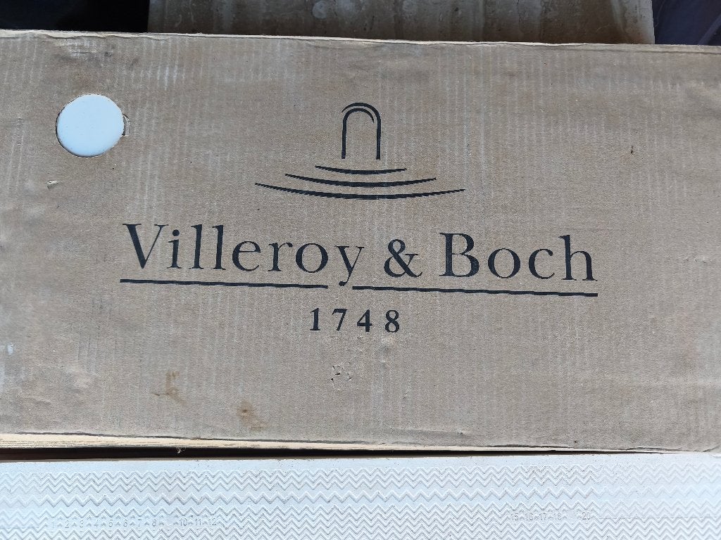 Carrelage Villeroy et Boch blanc crème +-2m2, Bricolage & Construction, Carrelage mural, Comme neuf, Céramique, Enlèvement