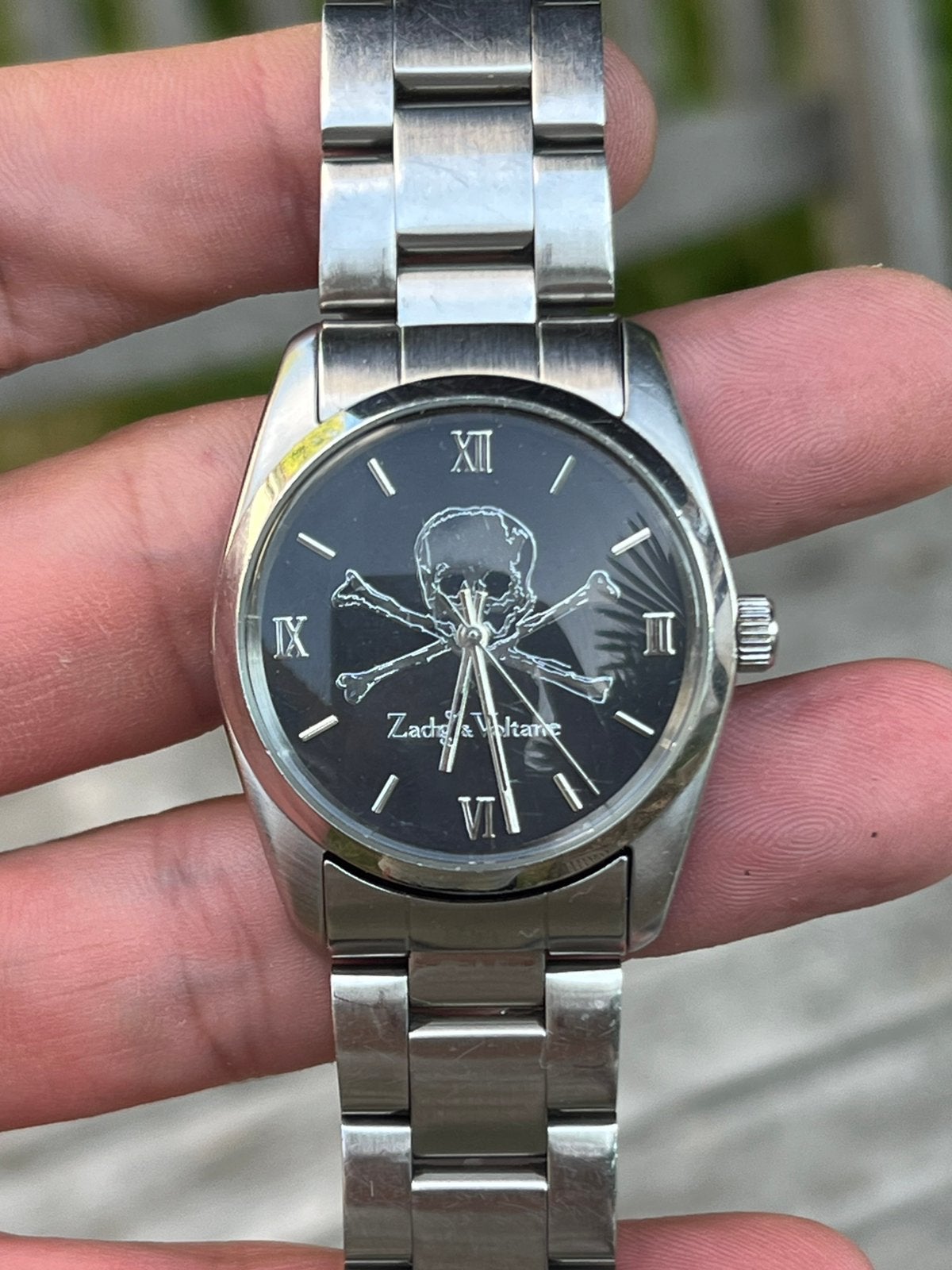 Zadig & Voltaire Skull Watch, Enlèvement, Utilisé