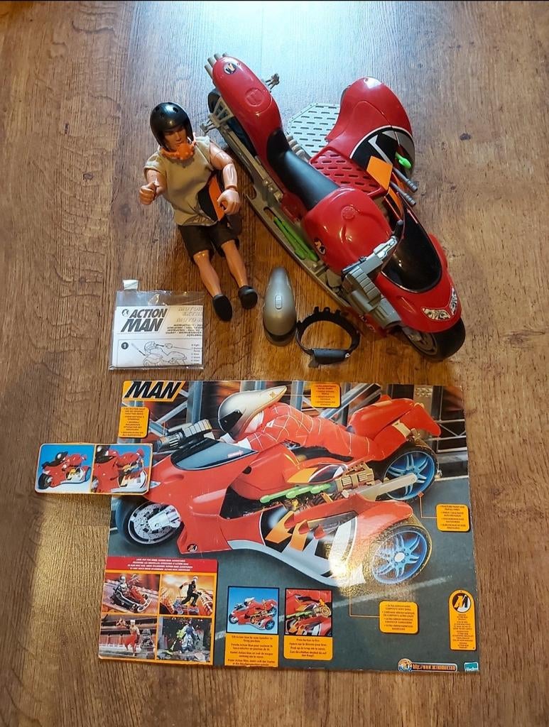 Action Man, Ophalen