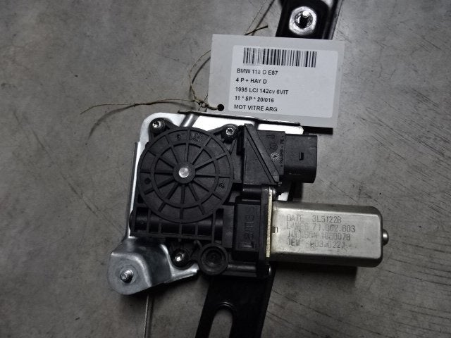 MOTOR RAAMMECHANIEK LINKS ACHTER BMW 1 serie (E87 / 87N), Auto-onderdelen, Gebruikt, Achter, BMW