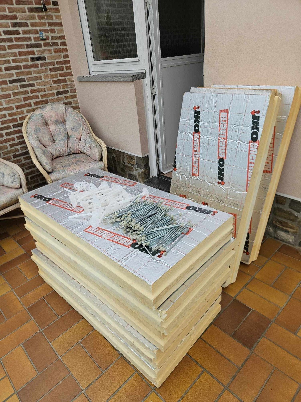 Isolatieplaten 140mm - 14cm, Doe-het-zelf en Bouw, Ophalen, 12 cm of meer, 5 tot 10 m², Zo goed als nieuw