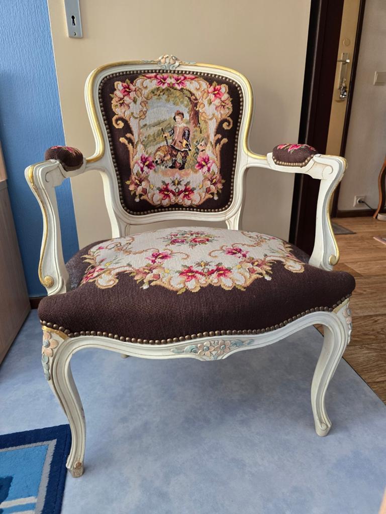 mooie Louis XV stoel, Antiek en Kunst, Ophalen
