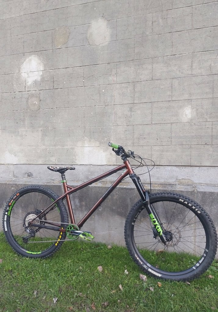 Ragley enduro large Mountainbike Blue Pig Race 2021, Fietsen en Brommers, Gebruikt, Hardtail, Heren, Ophalen