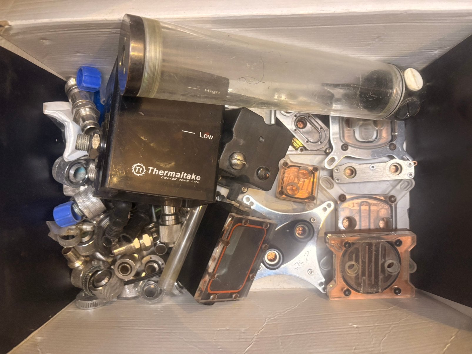 Pc water cooling onderdelen, Computers en Software, Verzenden, Gebruikt