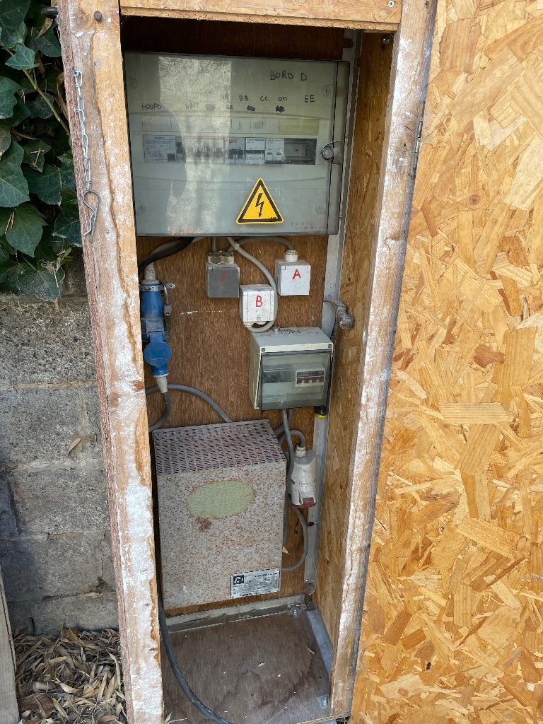 Werfkast, Doe-het-zelf en Bouw, Ophalen, Gebruikt
