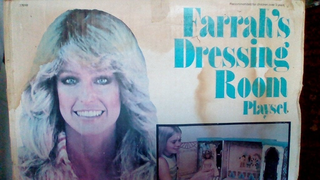 dressing room de farrah fawcett (vintage), Antiquités & Art, Antiquités | Jouets, Enlèvement