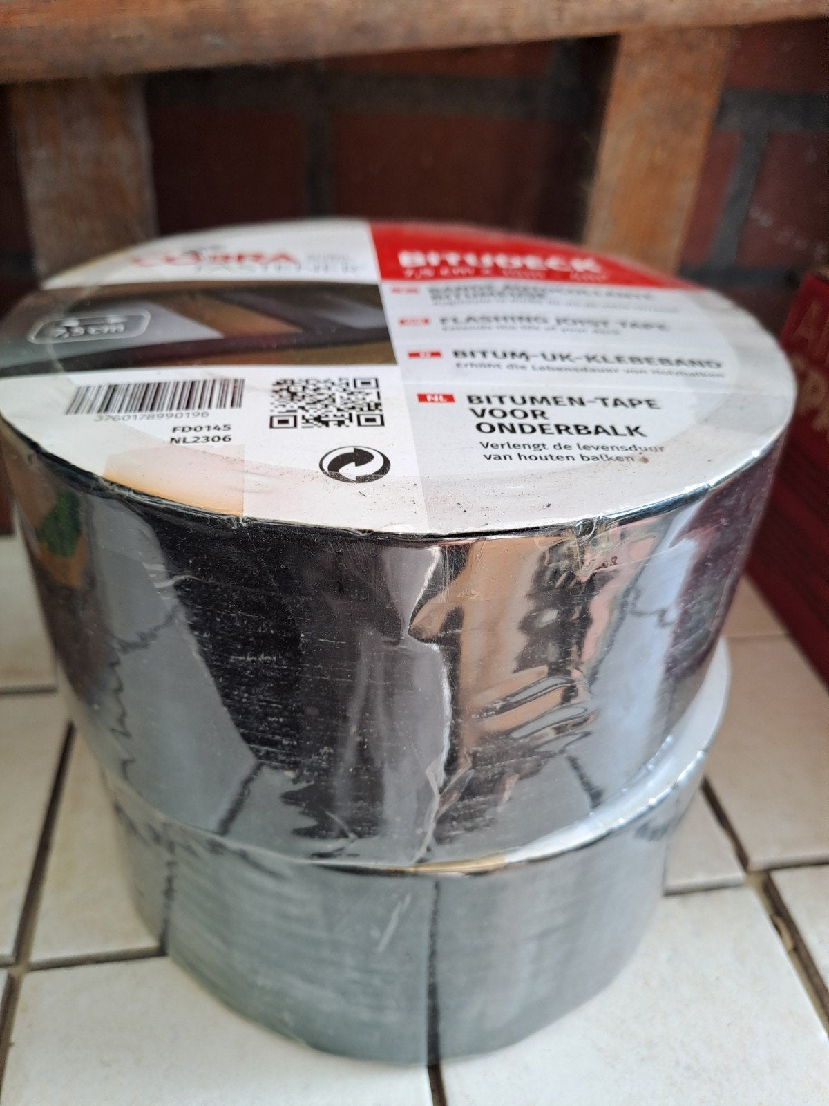 Nieuw, nog in verpakking, Cobra,bitumen tape voor onderbalk, Tuin en Terras, Ophalen