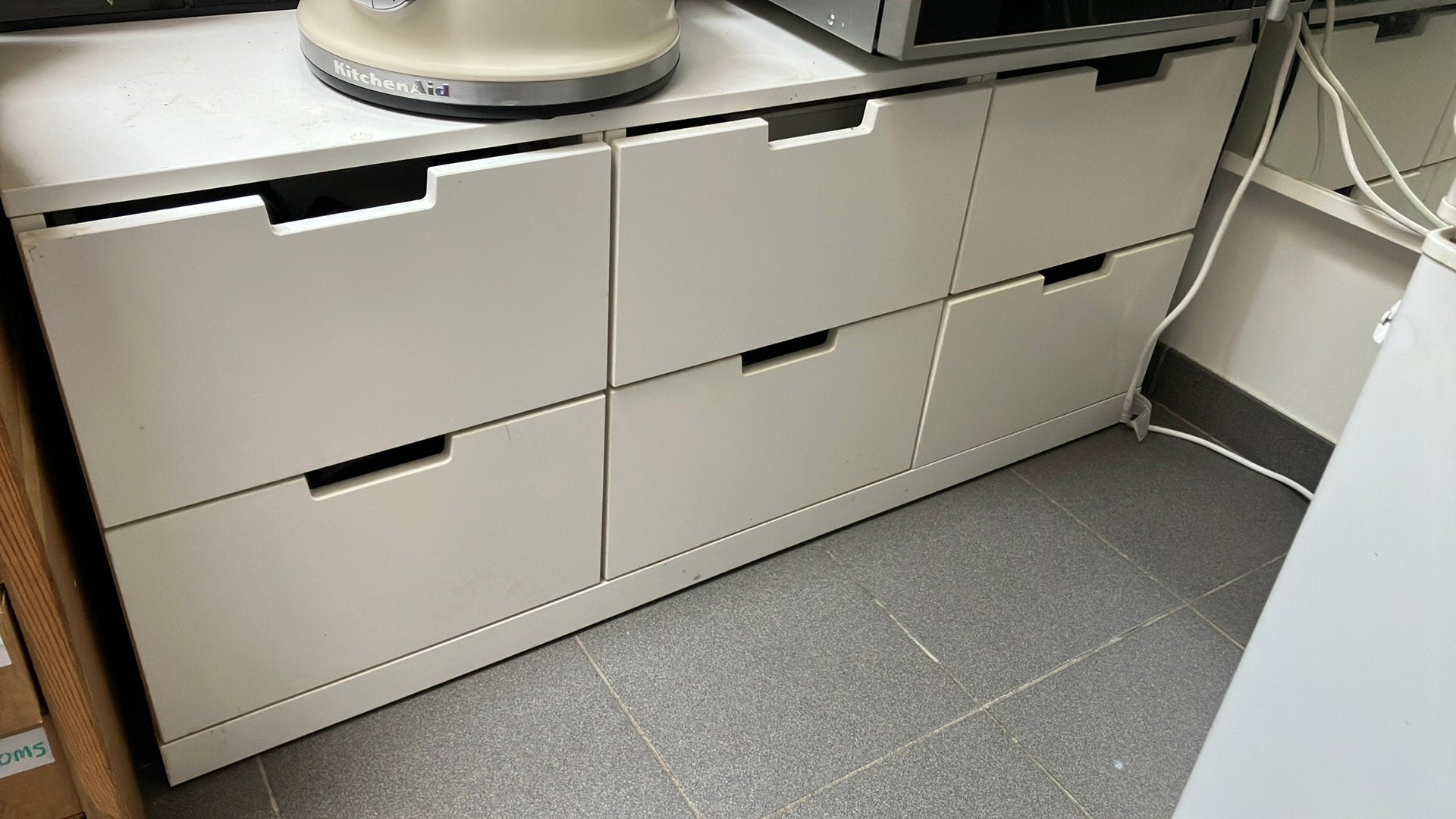 Ladekast Nordli 6 lades ikea wit kast dressoir, Huis en Inrichting, Kasten | Ladekasten, Ophalen, Zo goed als nieuw