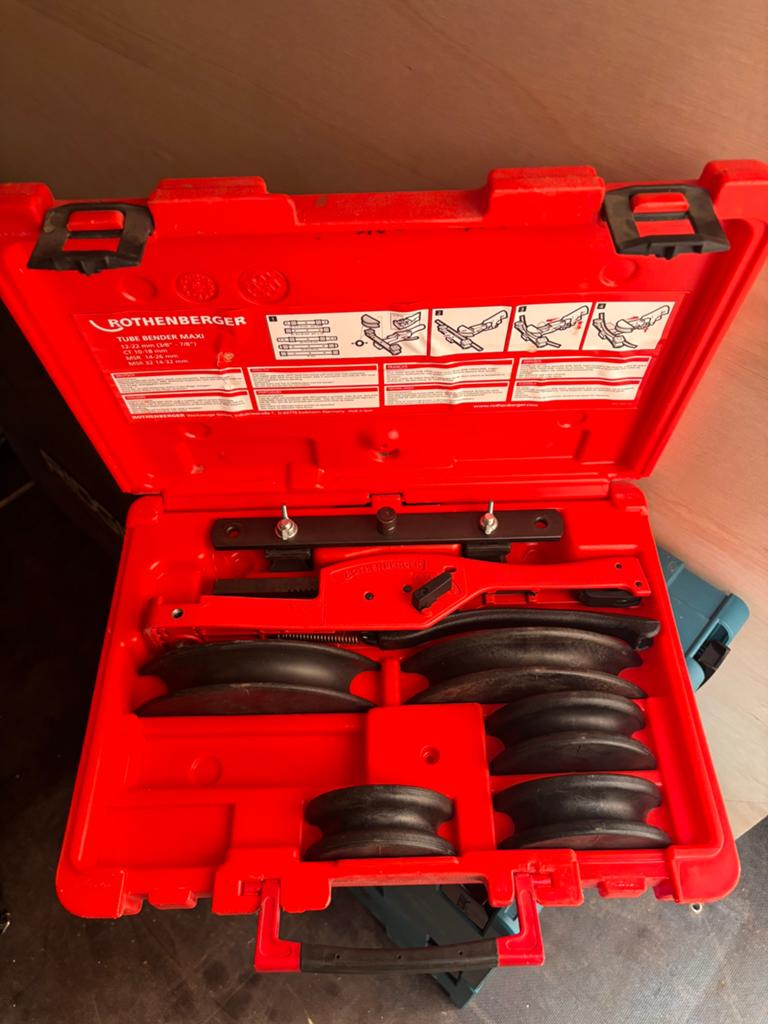Rothenberger Tube Bender Maxi cintreuse, Doe-het-zelf en Bouw, Gereedschap | Handgereedschap, Nieuw, Ophalen